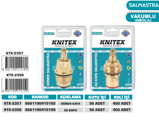 KNITEX - SALMASTRA AÇ KAPA VKM KTX-2358