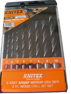 KNITEX-MATKAP UCU AHŞAP 8 PCS KTX-2760