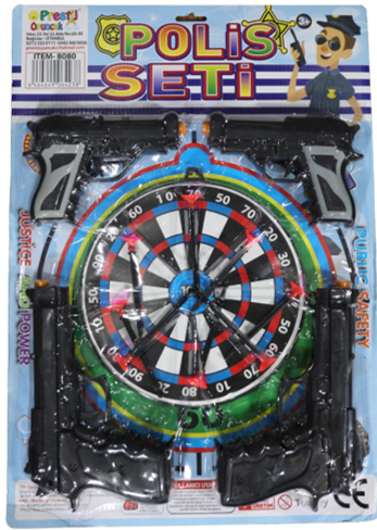 PJ-KARTELADA 4 TABANCALI POLİS SETİ (48)