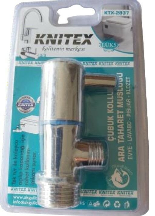 KNITEX-ÇUBUK KOLLU ARA TAHARAT MUSLUĞU KTX-2837