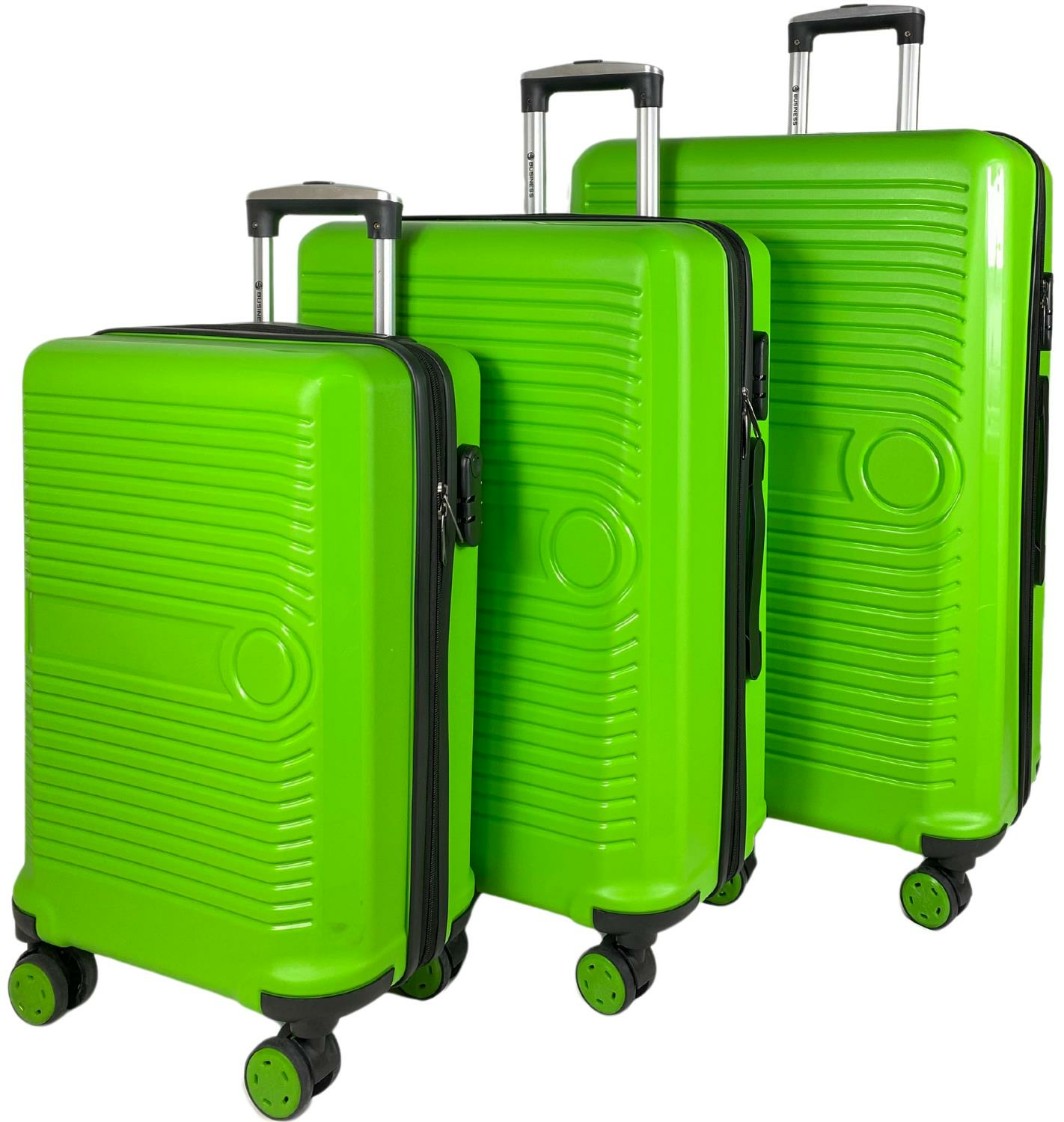 BUSINESS-FISTIK YEŞİL 3 LÜ SET VALİZ