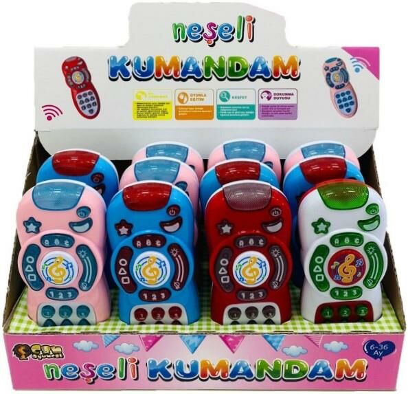 CAN-STANDLI 12 Lİ PILLI AKILLI KUMANDA*72