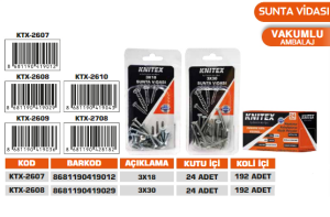KNITEX- SUNTA VİDASI 3.5*35 KTX-2708