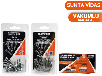 KNITEX-SUNTA VİDASI 4*40 KTX-2609