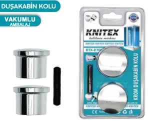 KNITEX-TOPUZ DUŞ KABİNİ KULPU 2 Lİ KTX-2706