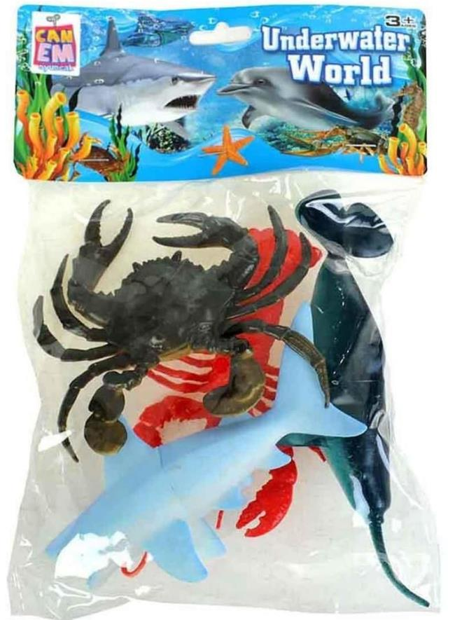 CANEM-PVS DE DENİZ HAYVANLARI SET (144)