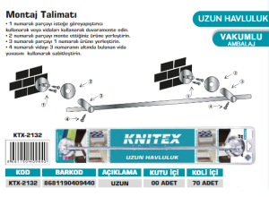 KNITEX-  METAL UZUN HAVLULUK KTX-2132