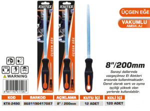 KNITEX- ÜÇGEN EĞE NO:8 KTX-2490