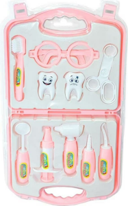 HOBİ-VAKUMDA ÇANTALI DİŞ SETİ KIZ (24)