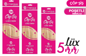 MELİSA-ÇÖP ŞİŞ KALIN 25 CM MLS-1228