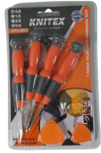 KNITEX-TELEFONCU TORNAVİDA SETİ 7 PCS KTX-993