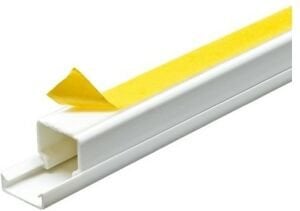 ASEL-16*16 KABLO KANALI SİVER YAPIŞKAN BANTLI