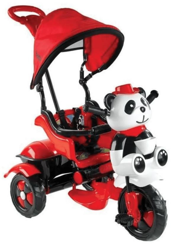 BABY HOPE-LİTTLE PANDA BİSİKLET (KIRMIZI/SİYAH)