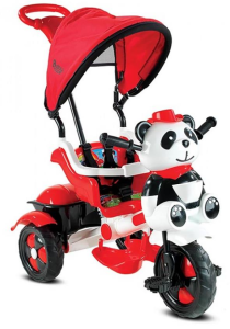 BABY HOPE-LİTTLE PANDA BİSİKLET (KIRMIZI/BEYAZ)