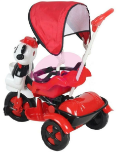 BABY HOPE-LİTTLE PANDA BİSİKLET (KIRMIZI/BEYAZ)