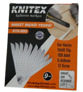 KNITEX-MAKET BIÇAK AĞZI İNCE KTX-990