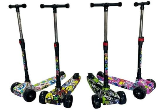 CAN-RENKLİ IŞIKLI SESLİ SCOTER (10)