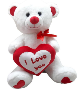 HALLEY-40 CM I LOVE YOU KALPLİ AYI