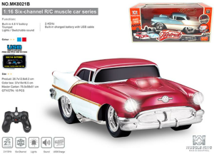 CAN-UZ.KUM. 1:16 SESLİ IŞIKLI DRİFT ATAN ARABA KLASİK (6)