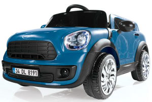 DOLU-RIDE ON 12V AKÜLÜ ARABA KUMANDALI MAVİ