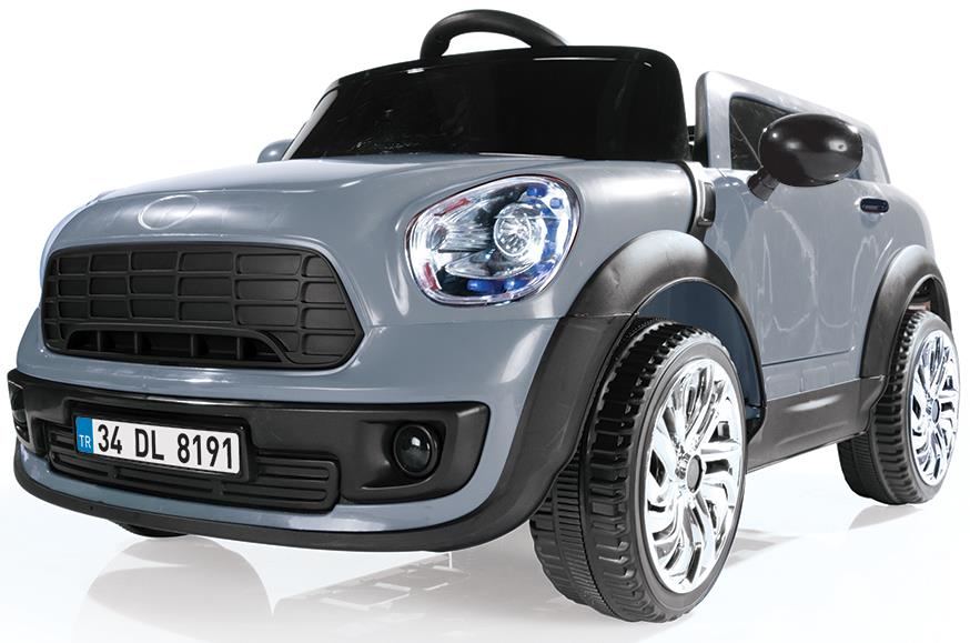 DOLU-RIDE ON 12V AKÜLÜ ARABA KUMANDALI GRİ