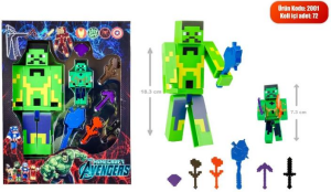 KMB-TEKLİ BÜYÜK MINECRAFT HULK*72