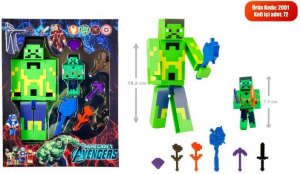 KMB-TEKLİ BÜYÜK MINECRAFT HULK*72