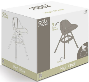 DOLU-MAMA SANDALYESİ STONE GRİ