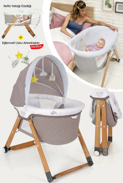 AND-KİWİ SLEEPER AHŞAP BEŞİK