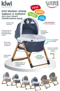 AND-KİWİ SLEEPER AHŞAP BEŞİK