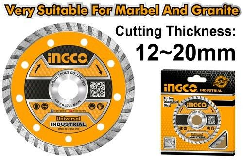 INGCO-''ENDÜSTRIYEL TURBO ELMAS DISK 130MMX22.2MM