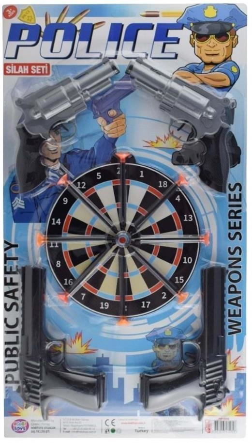 HOBİ-KARTELA 4 LÜ SİLAH SET 40 (48)