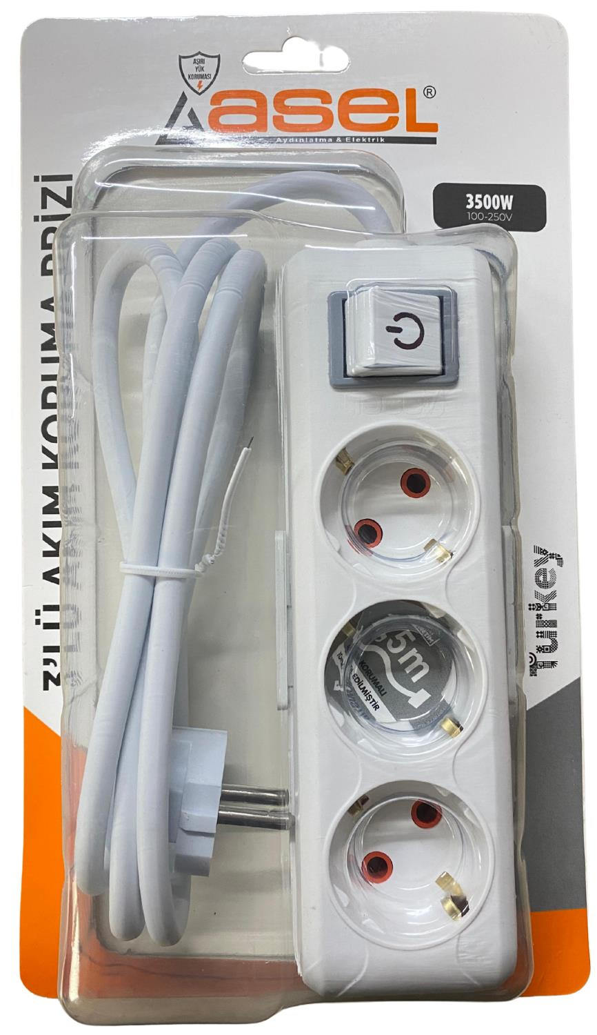 ASEL-1,5 MT AKIM KORUMALI TOP. GRUP PRİZ VKM