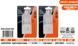 AHİS- GECE LAMBASI AHİS-2534
