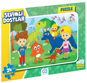 CA- SEVİMLİ DOSTLAR FRAME PUZZLE 24