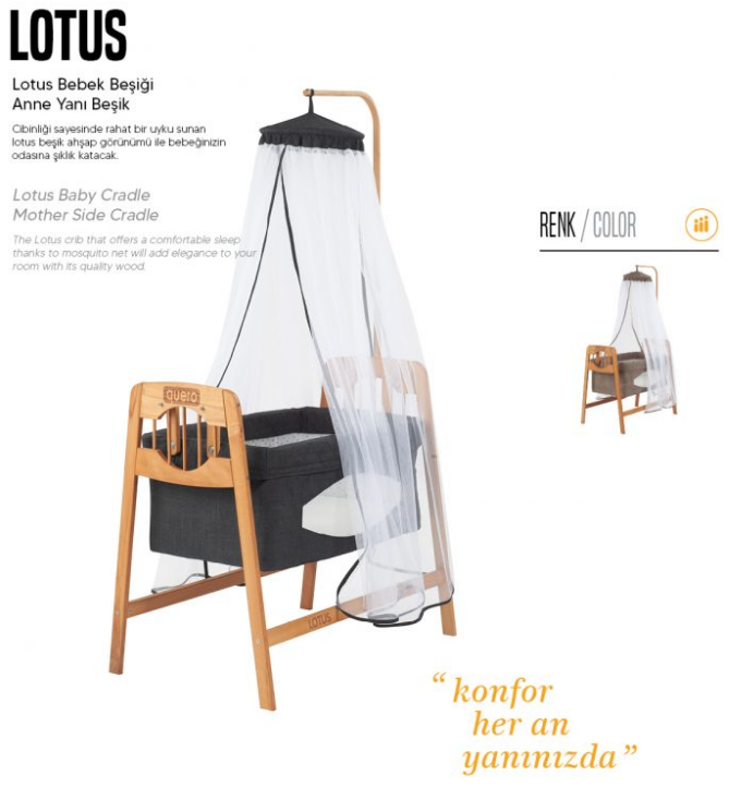 AND-LOTUS AHŞAP LÜKS BEŞİK