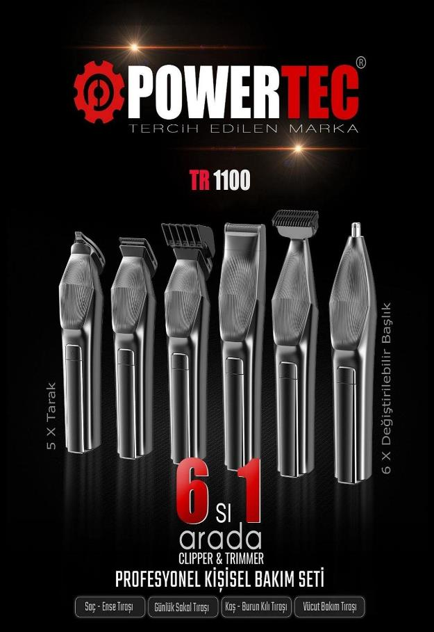 POWERTEC-6 IN 1 PROFESYONEL BAKIM SETİ (20)