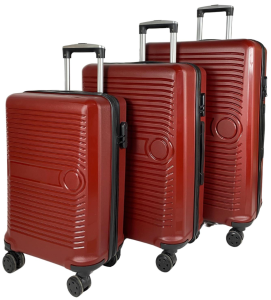 BUSINESS-BORDO 3 LÜ SET VALİZ