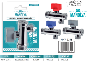 MANOLYA-FİLİTRELİ TAHRAT MUSLUĞU MNY-2256
