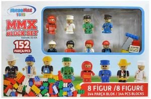 MMX-8 FİGÜRLÜ 152 PARÇA BLOCKS SET (6)