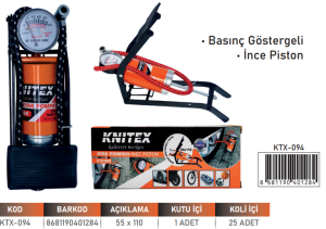 KNITEX-B-4 AYAK POMPASI İNCE PİSTON