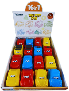 GÜÇLÜ-MİNİ ŞEHİR ARAÇLAR 16 LI ÇEK BIRAK