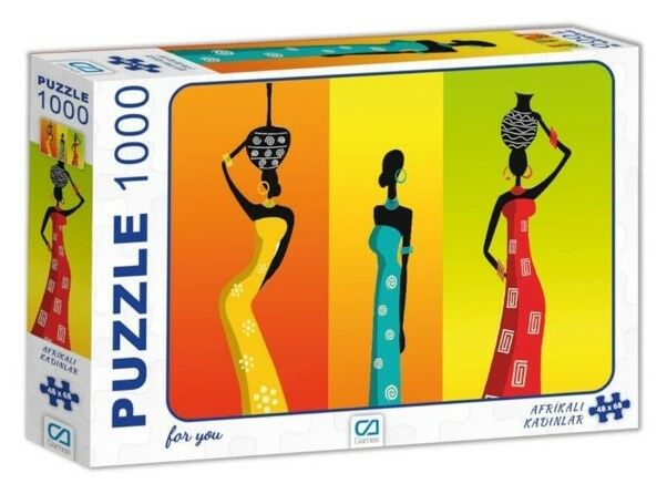 CA-AFRİKALI KADINLAR 1000 PARÇA PUZZLE