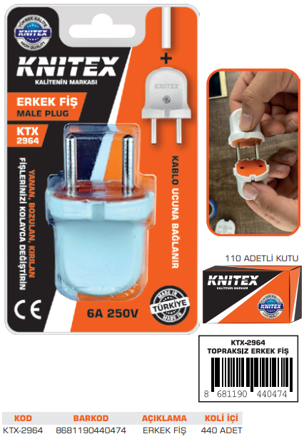 KNITEX-Z-5 TOPRAKSIZ ERKEK FİŞ