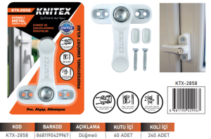 KNITEX-A-1 DÜĞMELİ EMNİYET KİLİDİ