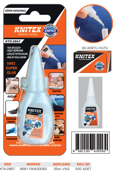KNITEX-V-1 50002 YAPIŞTIRICI VKM