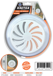 KNITEX-A-1 AYARLI DOĞALGAZ MENFEZİ VKM