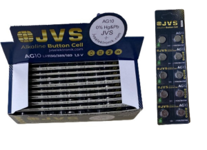 JVS-ALKALİN DÜĞME PİL 10'LU 20 KART