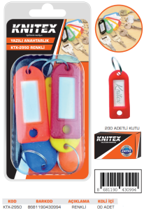 KNITEX-Z-5 YAZI YAZMALIK ANAHTARLIK VKM