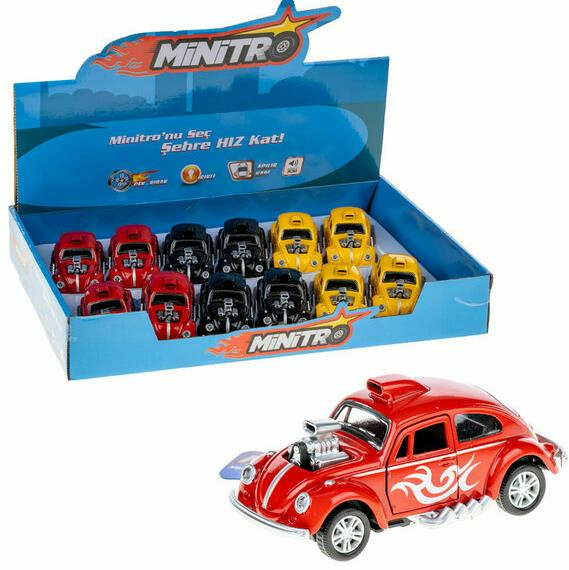 BRL-1:36 METAL ÇEKBIRAK IŞIKLI MOTORLU *144